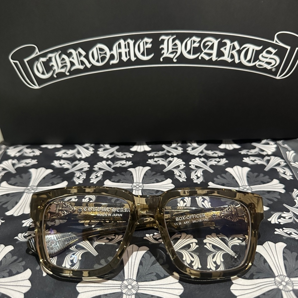 Chrome Hearts Box Officer Glasses